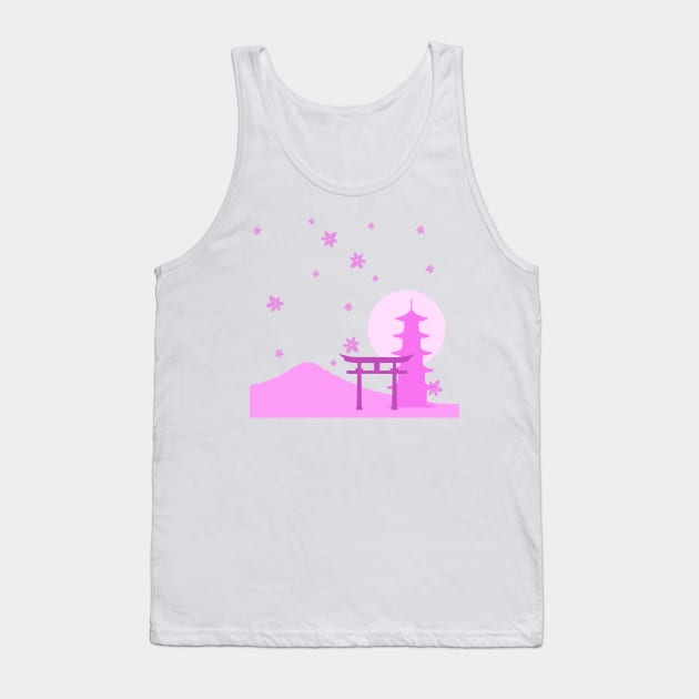 Japanese culture Tank Top by Capturedtee